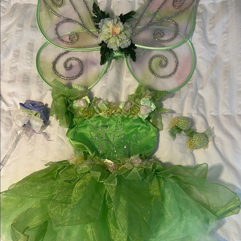 Disney Tinker Belle Fairy Costume. Size 5/6.